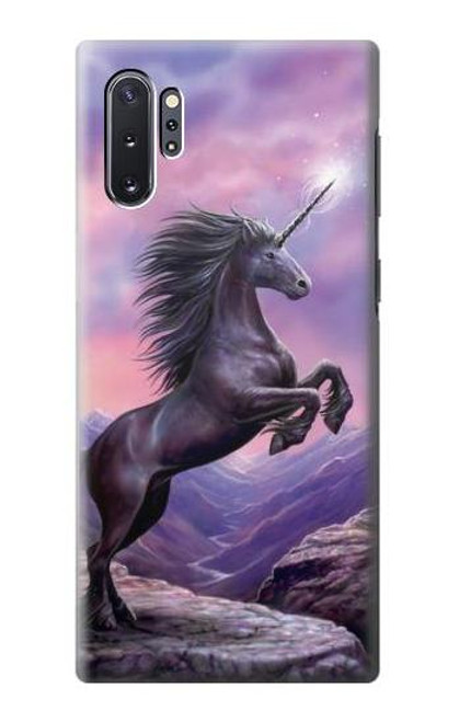 W1461 Unicorn Fantasy Horse Hard Case and Leather Flip Case For Samsung Galaxy Note 10 Plus