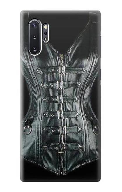 W1639 Gothic Corset Black Hard Case and Leather Flip Case For Samsung Galaxy Note 10 Plus