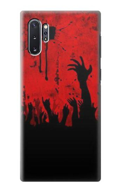 W2458 Zombie Hands Hard Case and Leather Flip Case For Samsung Galaxy Note 10 Plus