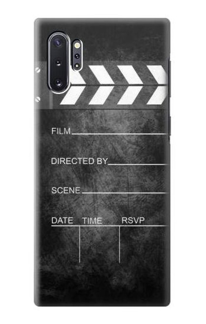 W2919 Vintage Director Clapboard Hard Case and Leather Flip Case For Samsung Galaxy Note 10 Plus