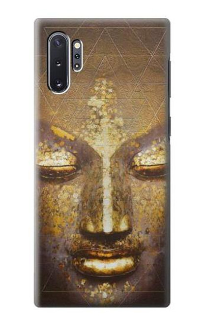 W3189 Magical Yantra Buddha Face Hard Case and Leather Flip Case For Samsung Galaxy Note 10 Plus