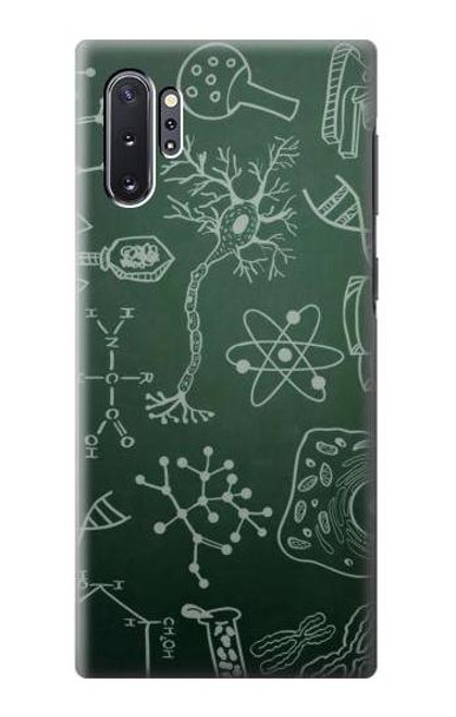 W3211 Science Green Board Hard Case and Leather Flip Case For Samsung Galaxy Note 10 Plus