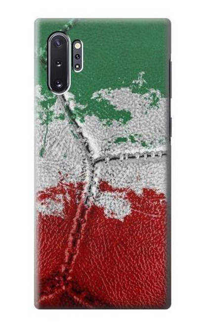 W3318 Italy Flag Vintage Football Graphic Hard Case and Leather Flip Case For Samsung Galaxy Note 10 Plus