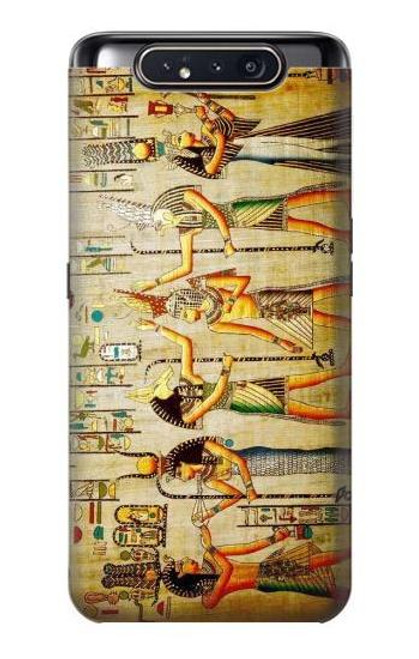 W0272 Egypt Wall Art Hard Case and Leather Flip Case For Samsung Galaxy A80