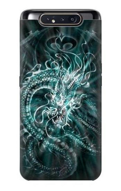 W1006 Digital Chinese Dragon Hard Case and Leather Flip Case For Samsung Galaxy A80