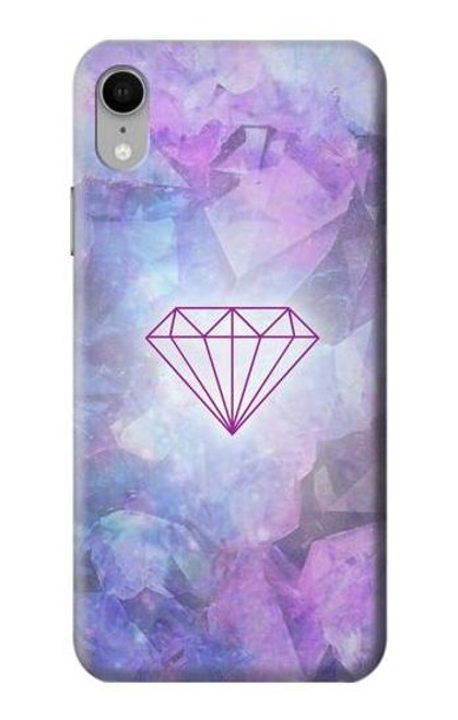 W3455 Diamond Hard Case and Leather Flip Case For iPhone XR