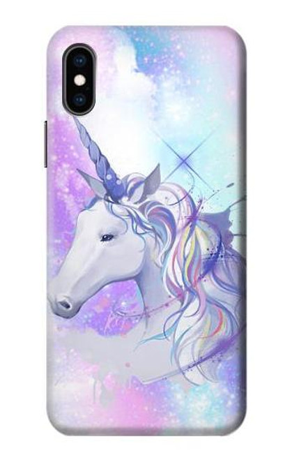 W3375 Unicorn Hard Case and Leather Flip Case For iPhone X, iPhone XS