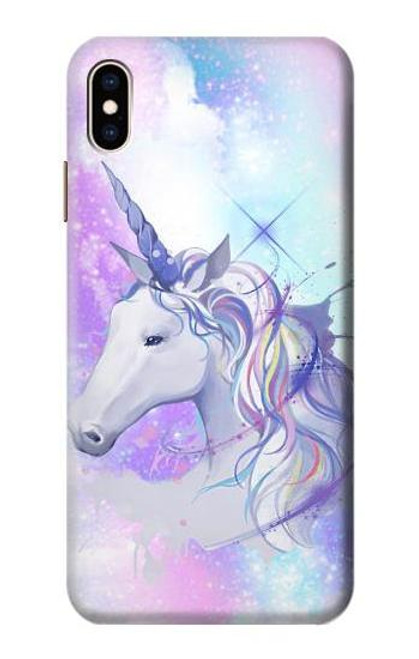 W3375 Unicorn Hard Case and Leather Flip Case For iPhone XS Max