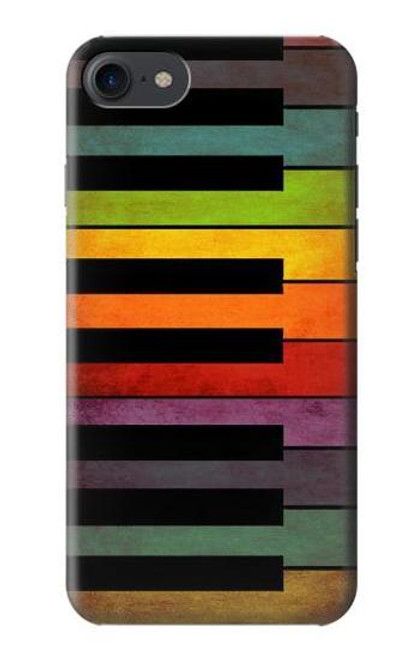 W3451 Colorful Piano Hard Case and Leather Flip Case For iPhone 7, iPhone 8, iPhone SE (2020) (2022)