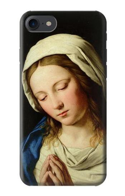 W3476 Virgin Mary Prayer Hard Case and Leather Flip Case For iPhone 7, iPhone 8, iPhone SE (2020) (2022)