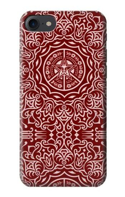 W3556 Yen Pattern Hard Case and Leather Flip Case For iPhone 7, iPhone 8, iPhone SE (2020) (2022)