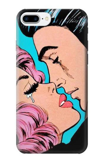 W3469 Pop Art Hard Case and Leather Flip Case For iPhone 7 Plus, iPhone 8 Plus