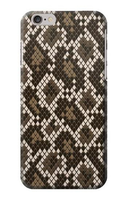 W3389 Seamless Snake Skin Pattern Graphic Hard Case and Leather Flip Case For iPhone 6 6S