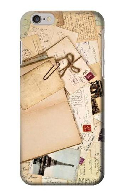 W3397 Postcards Memories Hard Case and Leather Flip Case For iPhone 6 6S