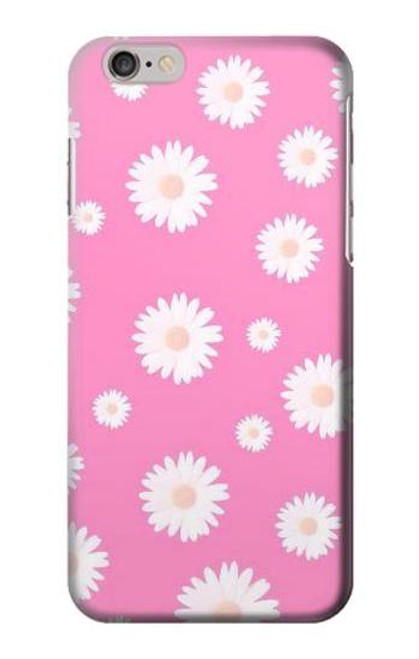 W3500 Pink Floral Pattern Hard Case and Leather Flip Case For iPhone 6 6S