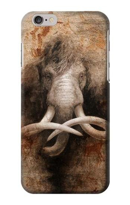 W3427 Mammoth Ancient Cave Art Hard Case and Leather Flip Case For iPhone 6 Plus, iPhone 6s Plus