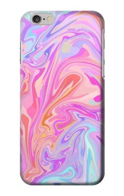 W3444 Digital Art Colorful Liquid Hard Case and Leather Flip Case For iPhone 6 Plus, iPhone 6s Plus