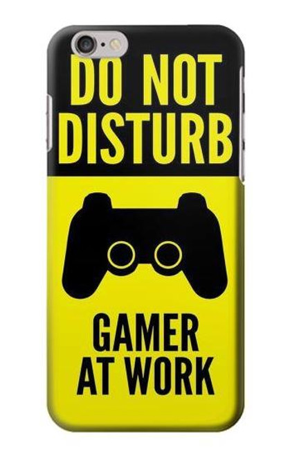 W3515 Gamer Work Hard Case and Leather Flip Case For iPhone 6 Plus, iPhone 6s Plus
