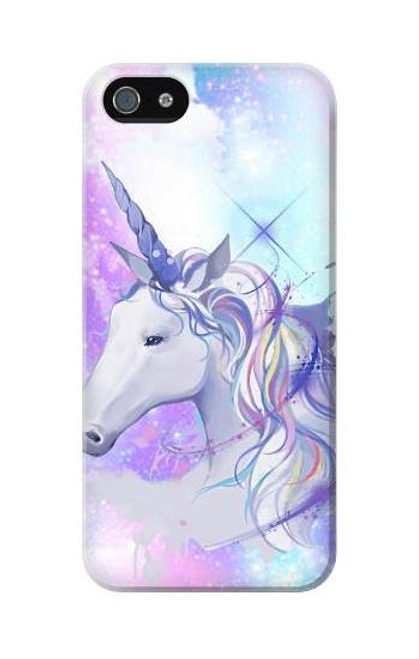 W3375 Unicorn Hard Case and Leather Flip Case For iPhone 5C