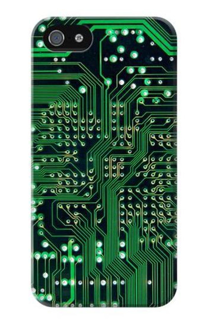 W3392 Electronics Board Circuit Graphic Hard Case and Leather Flip Case For iPhone 4 4S