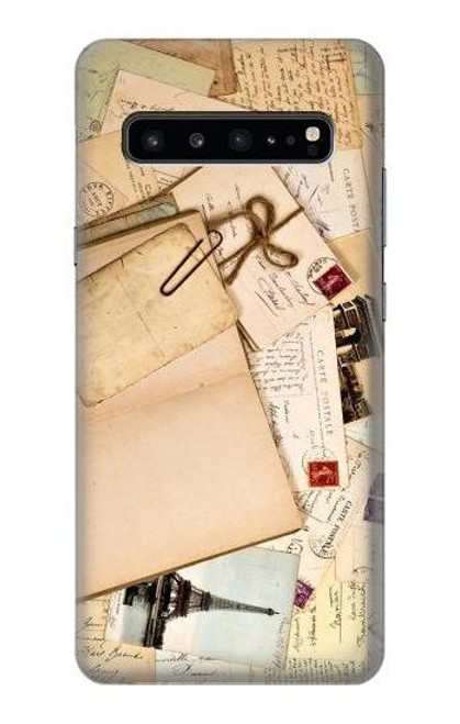 W3397 Postcards Memories Hard Case and Leather Flip Case For Samsung Galaxy S10 5G