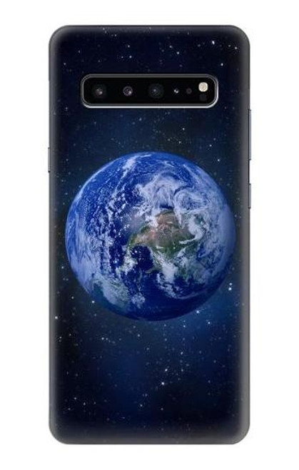 W3430 Blue Planet Hard Case and Leather Flip Case For Samsung Galaxy S10 5G