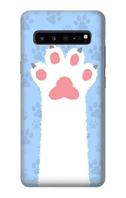 W3618 Cat Paw Hard Case and Leather Flip Case For Samsung Galaxy S10 5G