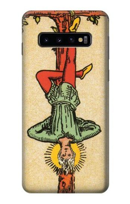 W3377 Tarot Card Hanged Man Hard Case and Leather Flip Case For Samsung Galaxy S10