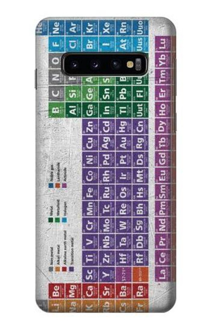 W3383 Periodic Table Hard Case and Leather Flip Case For Samsung Galaxy S10