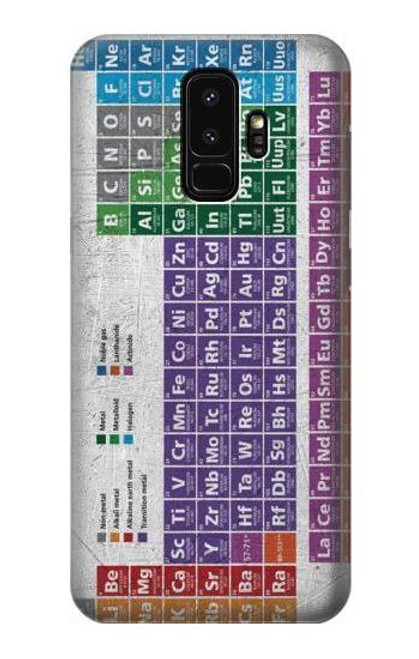 W3383 Periodic Table Hard Case and Leather Flip Case For Samsung Galaxy S9 Plus