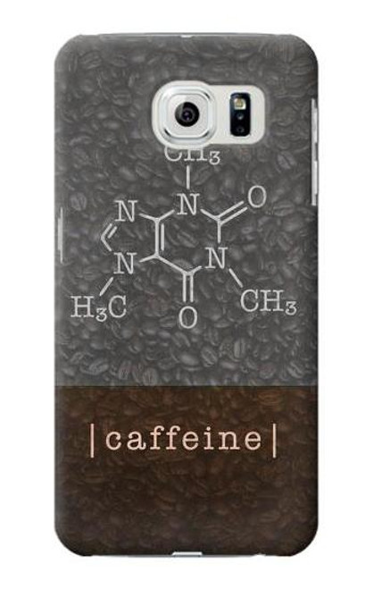 W3475 Caffeine Molecular Hard Case and Leather Flip Case For Samsung Galaxy S6 Edge