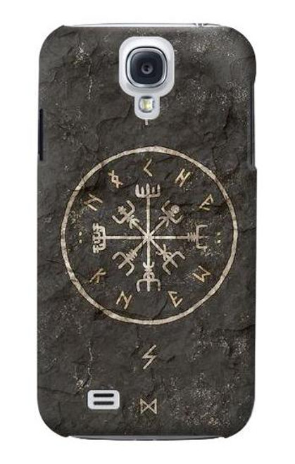 W3413 Norse Ancient Viking Symbol Hard Case and Leather Flip Case For Samsung Galaxy S4