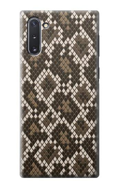 W3389 Seamless Snake Skin Pattern Graphic Hard Case and Leather Flip Case For Samsung Galaxy Note 10