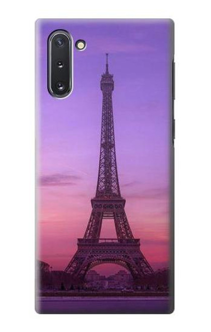 W3447 Eiffel Paris Sunset Hard Case and Leather Flip Case For Samsung Galaxy Note 10