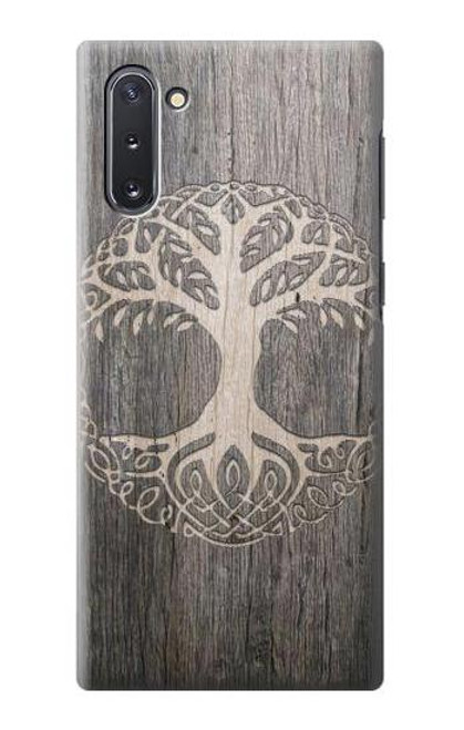 W3591 Viking Tree of Life Symbol Hard Case and Leather Flip Case For Samsung Galaxy Note 10