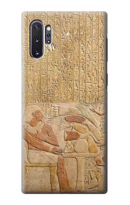 W3398 Egypt Stela Mentuhotep Hard Case and Leather Flip Case For Samsung Galaxy Note 10 Plus