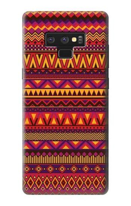 W3404 Aztecs Pattern Hard Case and Leather Flip Case For Note 9 Samsung Galaxy Note9