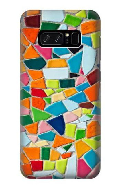 W3391 Abstract Art Mosaic Tiles Graphic Hard Case and Leather Flip Case For Note 8 Samsung Galaxy Note8