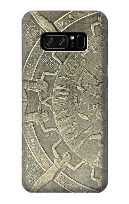 W3396 Dendera Zodiac Ancient Egypt Hard Case and Leather Flip Case For Note 8 Samsung Galaxy Note8