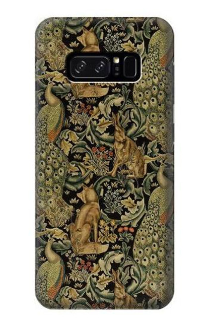 W3661 William Morris Forest Velvet Hard Case and Leather Flip Case For Note 8 Samsung Galaxy Note8
