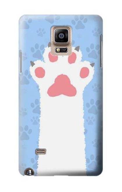 W3618 Cat Paw Hard Case and Leather Flip Case For Samsung Galaxy Note 4