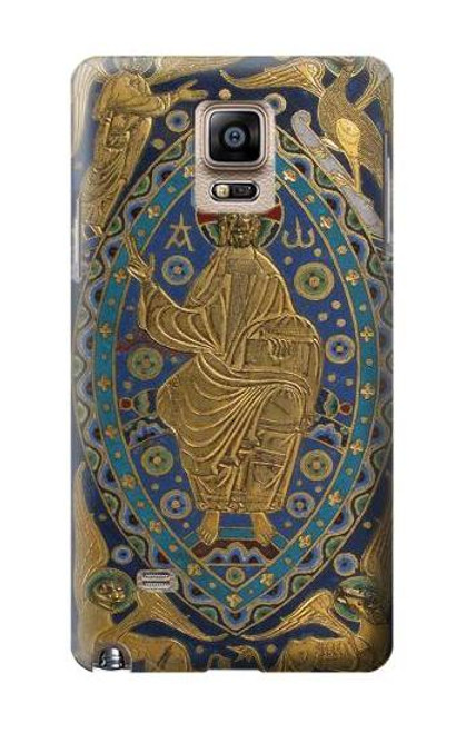 W3620 Book Cover Christ Majesty Hard Case and Leather Flip Case For Samsung Galaxy Note 4