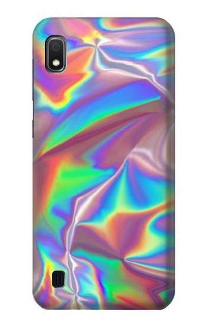 W3597 Holographic Photo Printed Hard Case and Leather Flip Case For Samsung Galaxy A10
