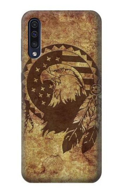 W3378 Native American Hard Case and Leather Flip Case For Samsung Galaxy A70