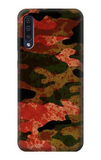 W3393 Camouflage Blood Splatter Hard Case and Leather Flip Case For Samsung Galaxy A70