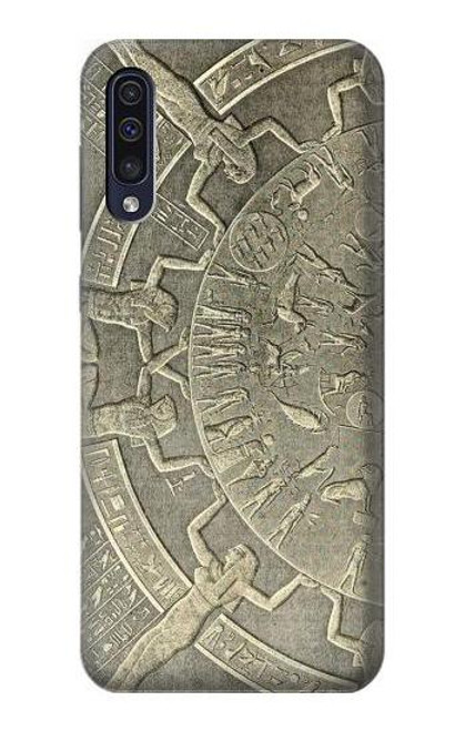 W3396 Dendera Zodiac Ancient Egypt Hard Case and Leather Flip Case For Samsung Galaxy A70