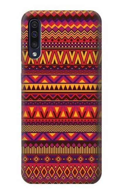 W3404 Aztecs Pattern Hard Case and Leather Flip Case For Samsung Galaxy A70