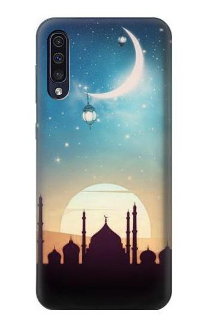 W3502 Islamic Sunset Hard Case and Leather Flip Case For Samsung Galaxy A70