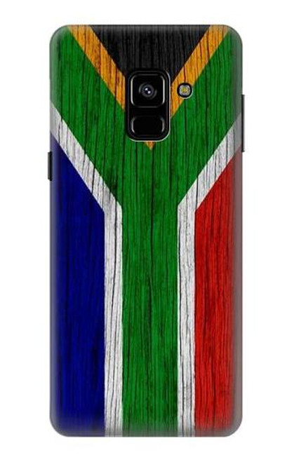 W3464 South Africa Flag Hard Case and Leather Flip Case For Samsung Galaxy A8 (2018)