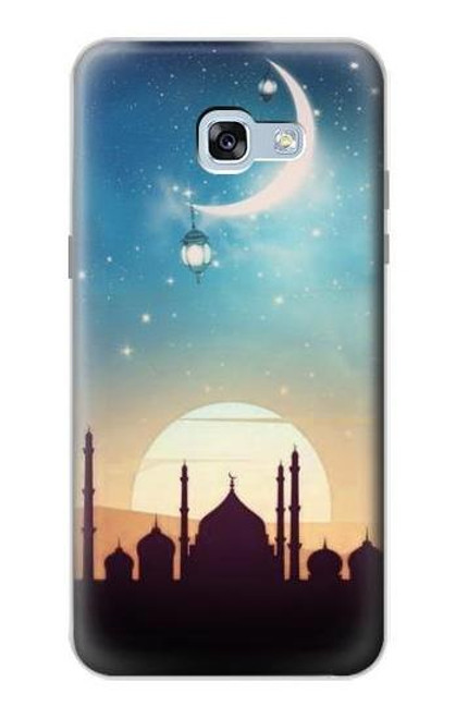 W3502 Islamic Sunset Hard Case and Leather Flip Case For Samsung Galaxy A5 (2017)